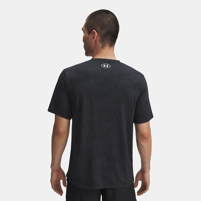 Under Armour Men's UA Tech Pixelate Training T-Shirt Black image number 1