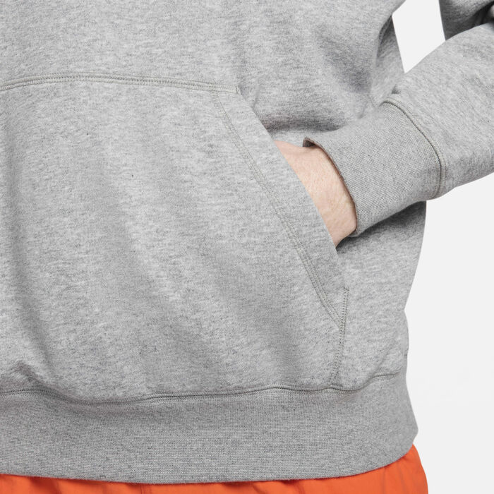 Nike Men's Club Fleece Hoodie Grey Nike Men's Club Fleece Hoodie Grey image number 5