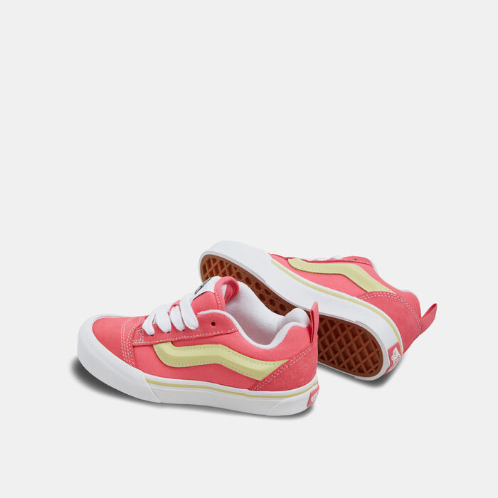 Vans Kids' Knu Skool Unisex Shoes (Younger Kids) Pink Vans Kids' Knu Skool Unisex Shoes (Younger Kids) Pink image number 2