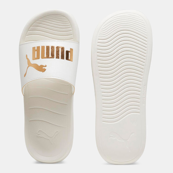 PUMA Women's Popcat 20 Regency Romance Slides White PUMA Women's Popcat 20 Regency Romance Slides White image number 2