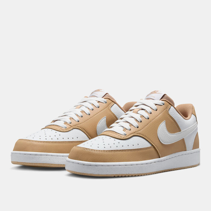 Nike Women's Court Vision Low Next Nature Shoes Beige Nike Women's Court Vision Low Next Nature Shoes Beige image number 1