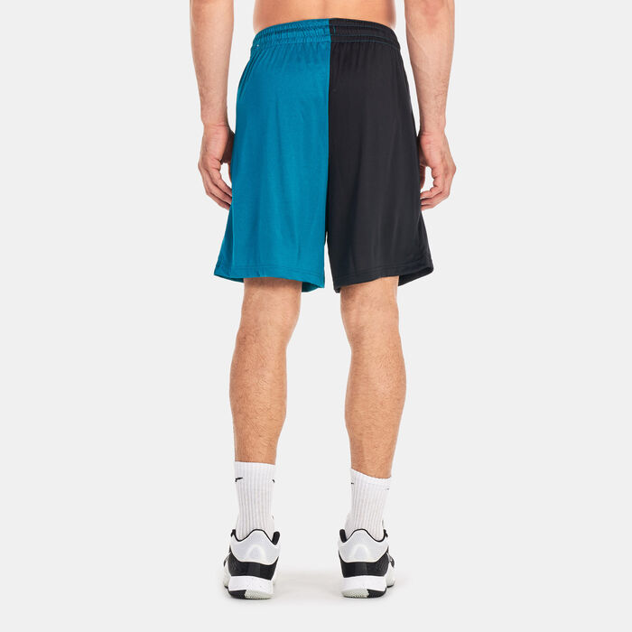 Nike Men's Dri-FIT Asymmetric Starting Five Shorts Black Nike Men's Dri-FIT Asymmetric Starting Five Shorts Black image number 1