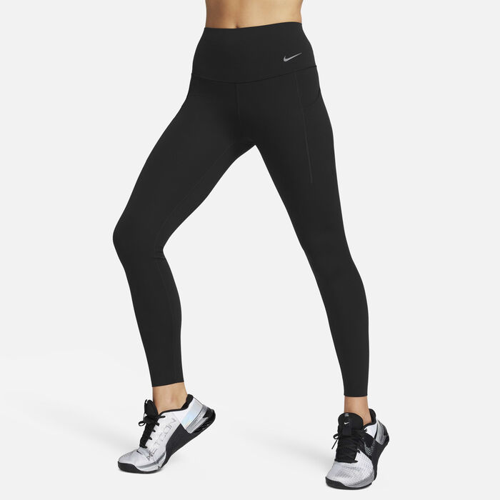 Nike Women's Dri-FIT Universa Training Leggings Black image number 2