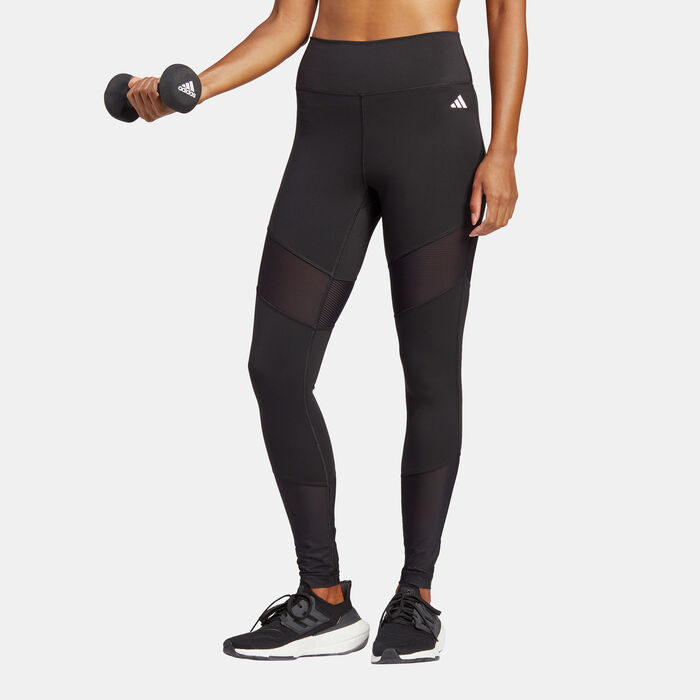adidas Women's Train Essentials Dance High-Waisted Full-Length Leggings Black adidas Women's Train Essentials Dance High-Waisted Full-Length Leggings Black image number 0