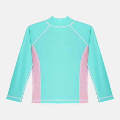 COEGA Kids' Long-Sleeve Swimming Rashguard Green