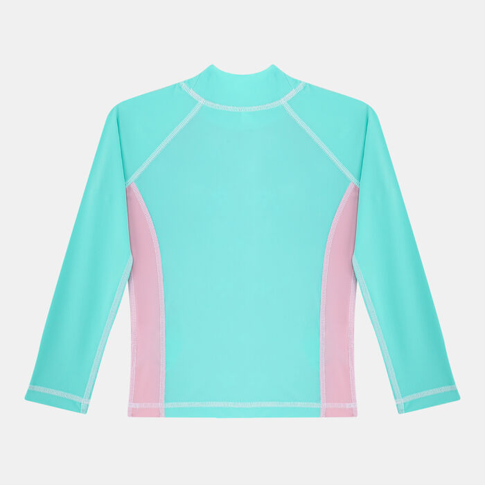 COEGA Kids' Long-Sleeve Swimming Rashguard Green COEGA Kids' Long-Sleeve Swimming Rashguard Green image number 1
