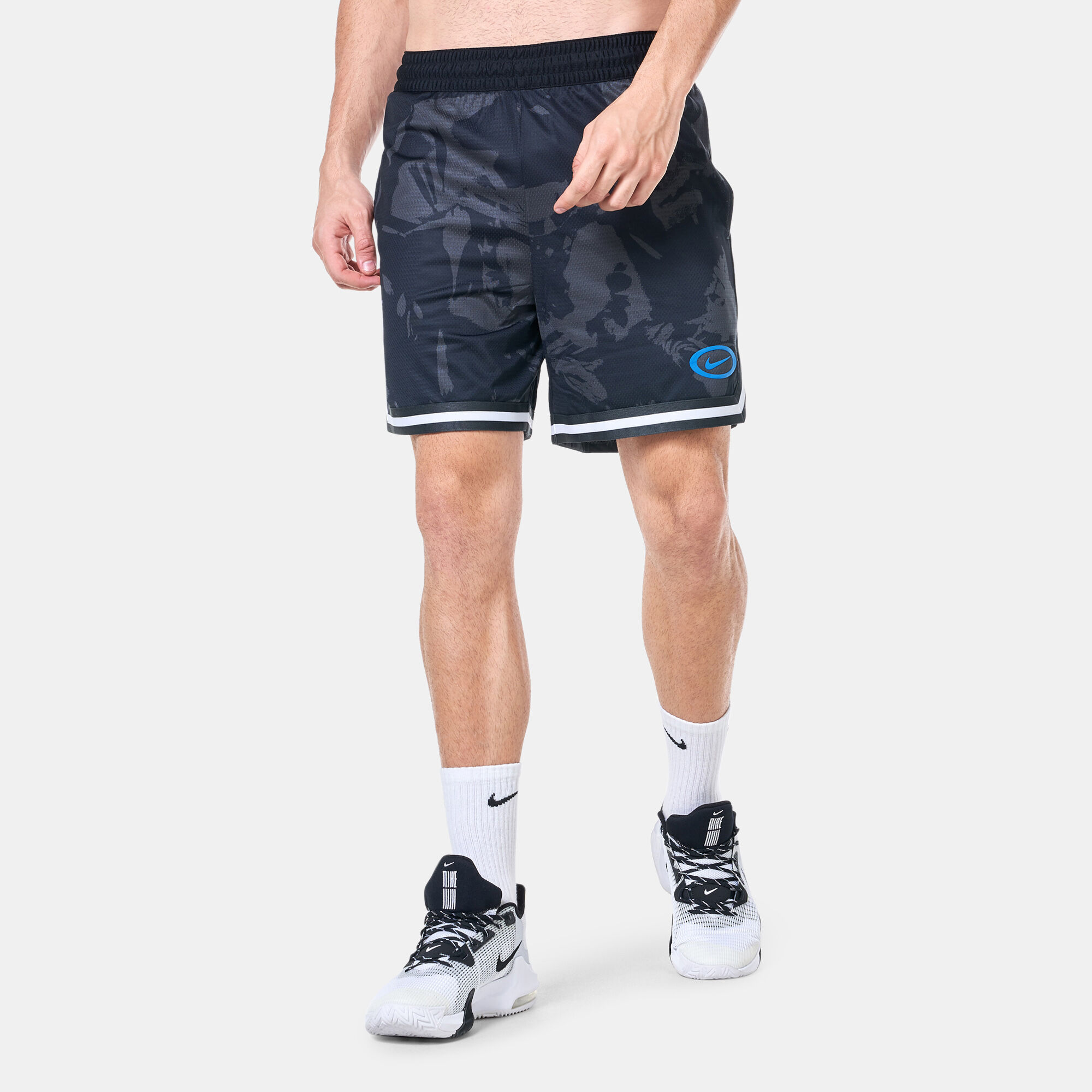 Buy Nike Men s Dri FIT DNA Basketball Shorts Grey in KSA SSS