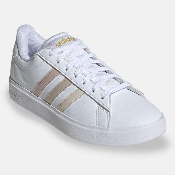 adidas Women's Grand Court 2.0 Shoes White adidas Women's Grand Court 2.0 Shoes White image number 1
