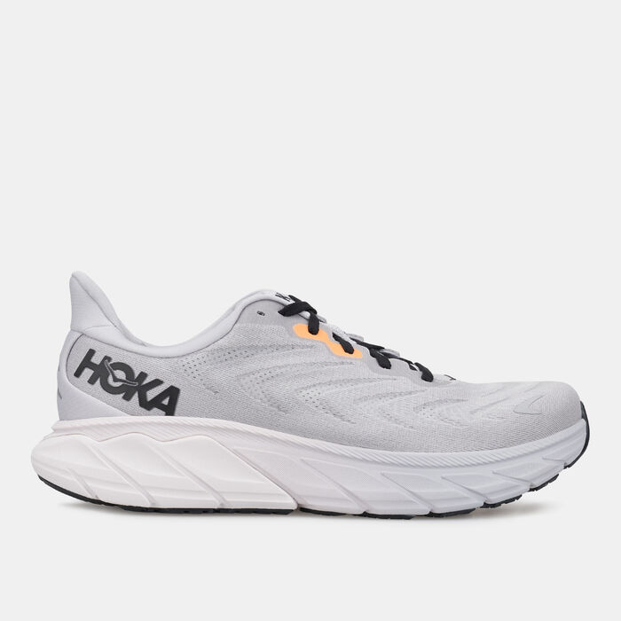 HOKA Men's Arahi 6 Stability Running Shoe Grey image number 0