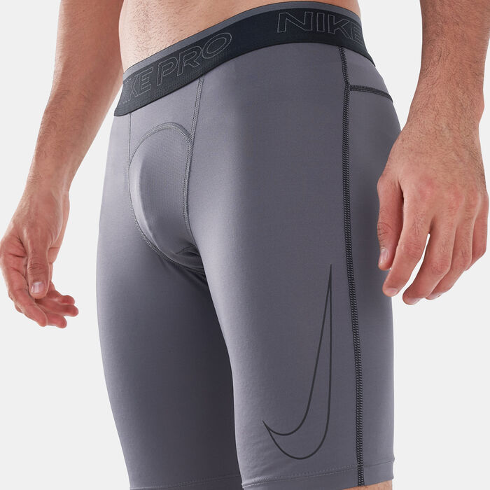 Nike Men's Dri-FIT Long Shorts Grey image number 3