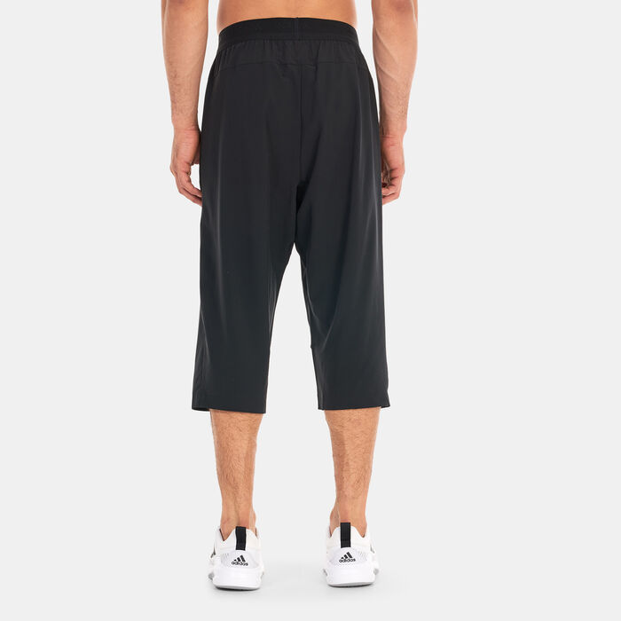 adidas Men's Yoga Training 3/4 Track Pants Black adidas Men's Yoga Training 3/4 Track Pants Black image number 1