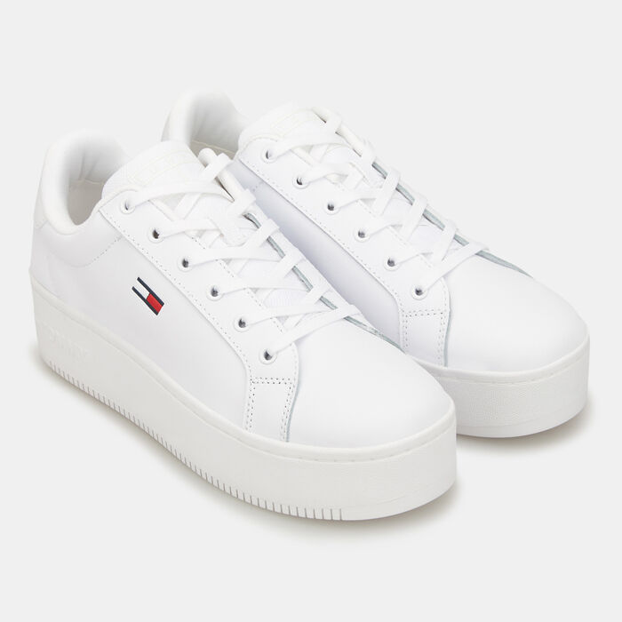 Tommy Hilfiger Women's Platform Shoes White image number 1