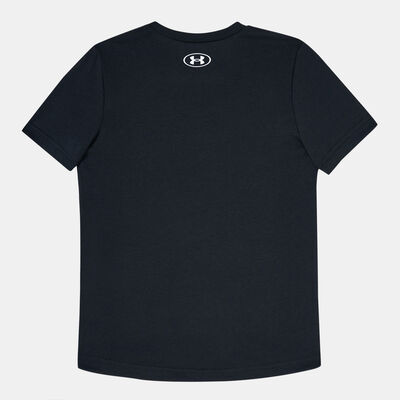Under Armour Kids' Sportstyle Logo Training T-Shirt Black