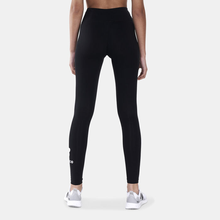 New Balance Women's NB Essentials Stacked Leggings Black image number 1