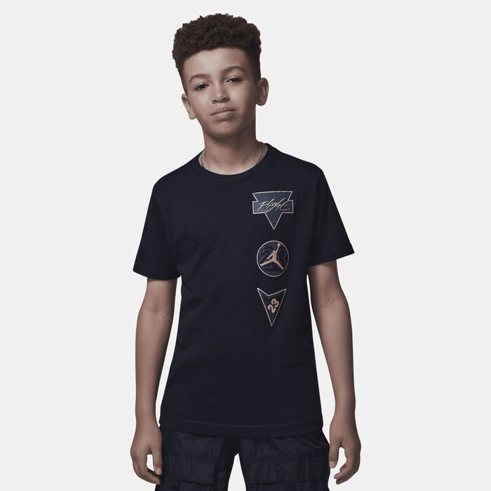 Jordan Kids' See Me Shine T-Shirt Black Jordan Kids' See Me Shine T-Shirt Black image number 0