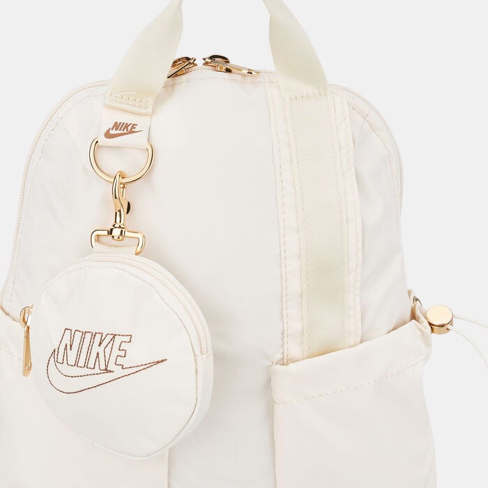 Nike Women's Sportswear Futura Luxe Mini Backpack White Nike Women's Sportswear Futura Luxe Mini Backpack White image number 3