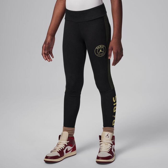 Jordan Kids' Paris Saint-Germain Leggings Black Jordan Kids' Paris Saint-Germain Leggings Black image number 0