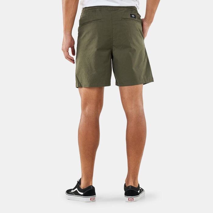 Vans Men's Range Relaxed Elastic Shorts Green Vans Men's Range Relaxed Elastic Shorts Green image number 1