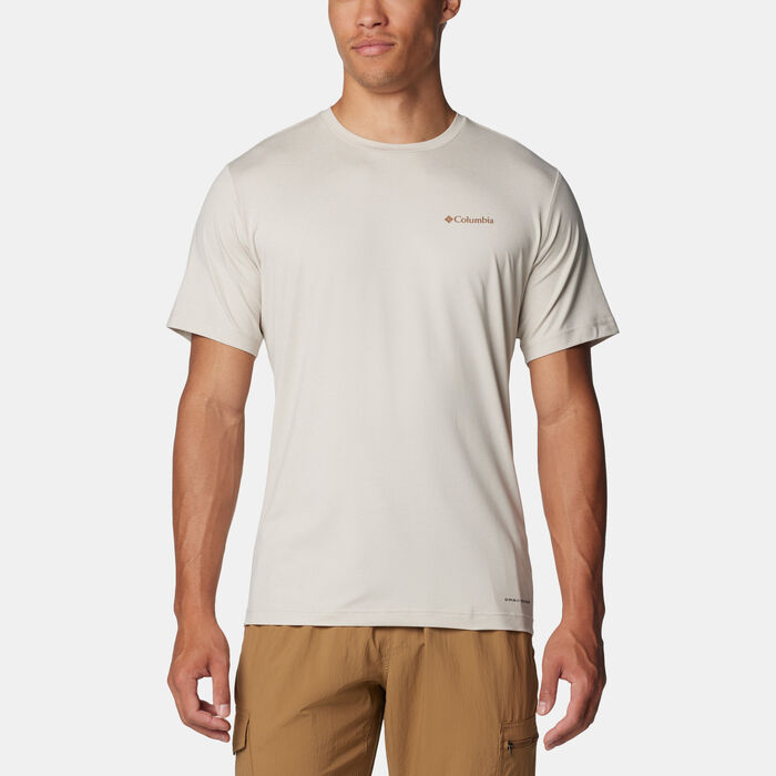 Columbia Men's Kwick Hike Graphic T-Shirt Beige Columbia Men's Kwick Hike Graphic T-Shirt Beige image number 0