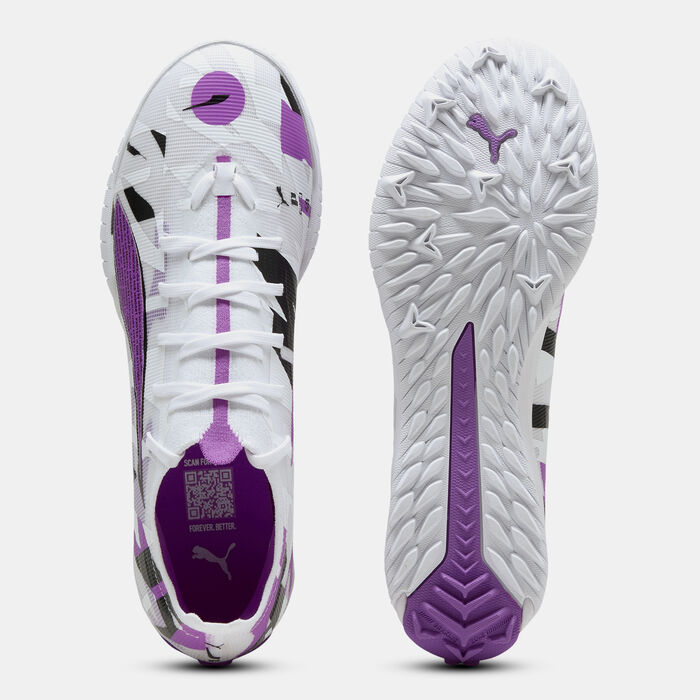 PUMA Kids' ULTRA 5 Match Forever Turf Ground Football Shoes White PUMA Kids' ULTRA 5 Match Forever Turf Ground Football Shoes White image number 3