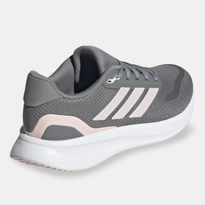 adidas Women's Runfalcon 5 Wide Running Shoes Grey image number 2