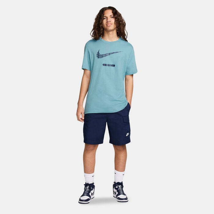 Nike Men's Sportswear T-Shirt Blue Nike Men's Sportswear T-Shirt Blue image number 2