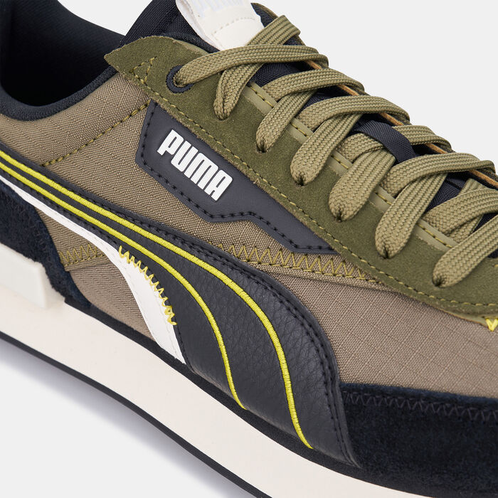 PUMA Men's Future Rider Displaced Shoes Grey PUMA Men's Future Rider Displaced Shoes Grey image number 5