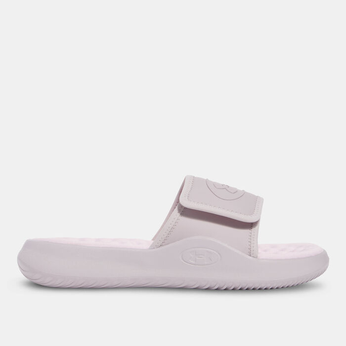 Under Armour Women's Ignite Pro 8 Slides Grey image number 0