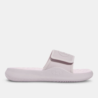 Under Armour Women's Ignite Pro 8 Slides Grey Under Armour Women's Ignite Pro 8 Slides Grey