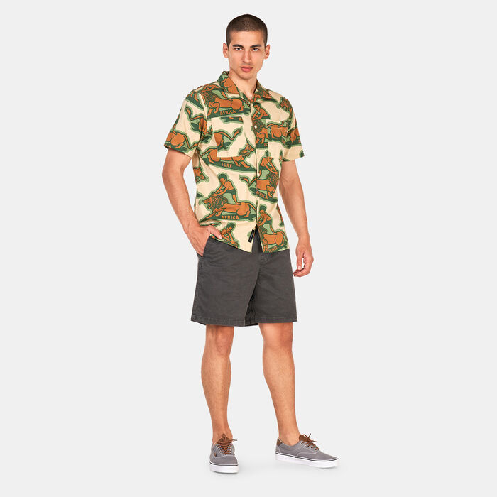 Vans Men's Range Salt Wash Shorts Grey Vans Men's Range Salt Wash Shorts Grey image number 2