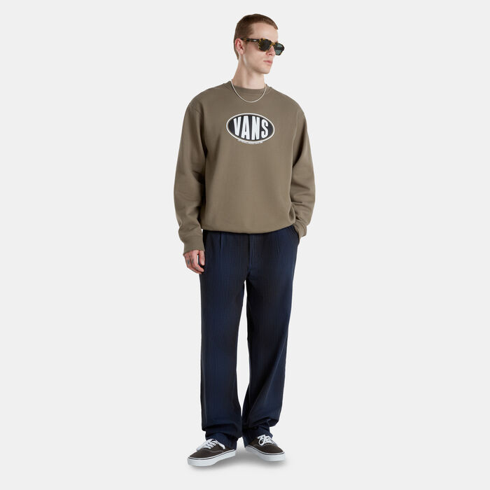 Vans Men's Authentic Chino Tapered Plaid Pants Blue Vans Men's Authentic Chino Tapered Plaid Pants Blue image number 2