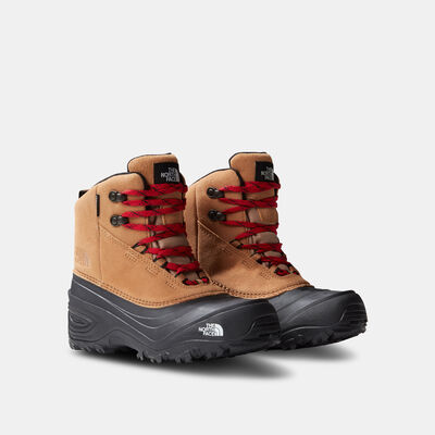 The North Face Kids' Chilkat V Lace Waterproof Boots Brown