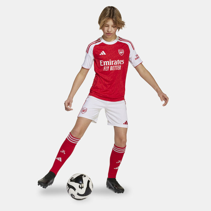 adidas Kids' Arsenal 25/26 Home Replica Football Jersey Red image number 2