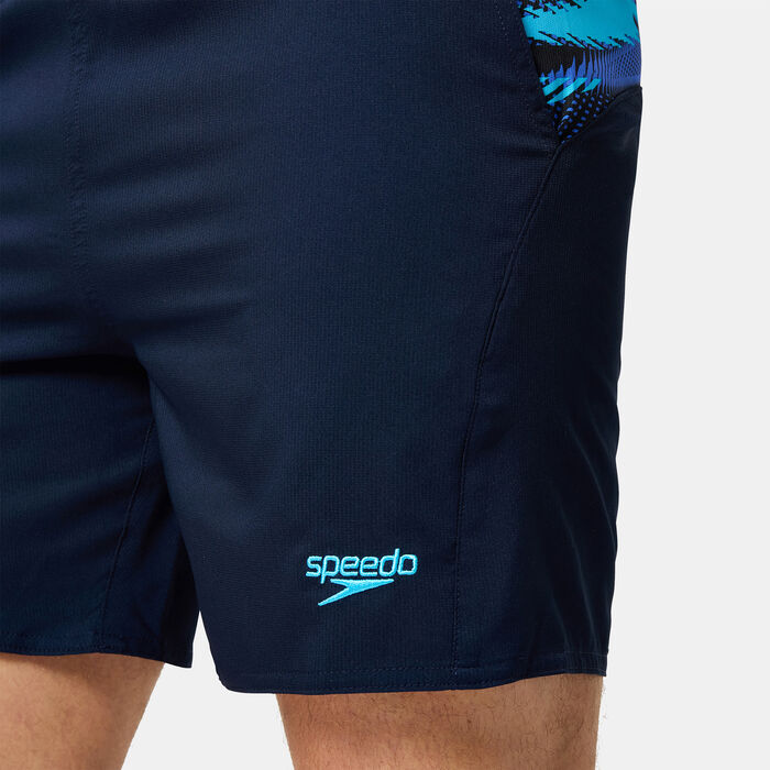 Speedo Mens XPRESS LITE Panel Swimming Shorts Blue Speedo Mens XPRESS LITE Panel Swimming Shorts Blue image number 3