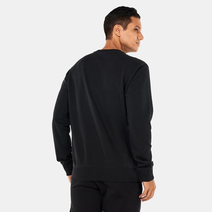 Timberland Men's Stack Logo Crew Sweatshirt Black Timberland Men's Stack Logo Crew Sweatshirt Black image number 1