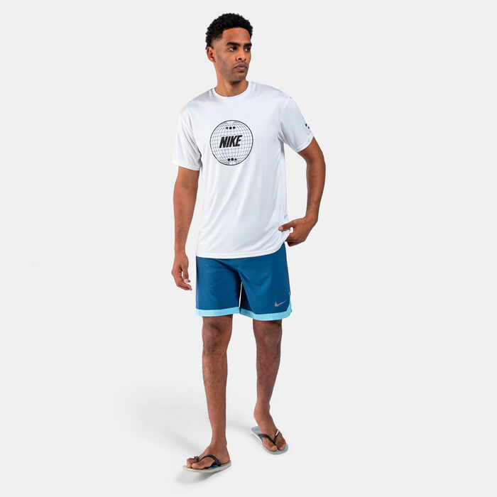 Nike Swim Men's Offshore Board Swimming Shorts Blue Nike Swim Men's Offshore Board Swimming Shorts Blue image number 4