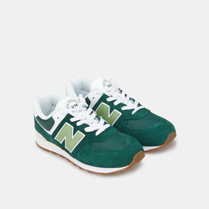 New Balance Kids' 574 Shoe Green New Balance Kids' 574 Shoe Green image number 1