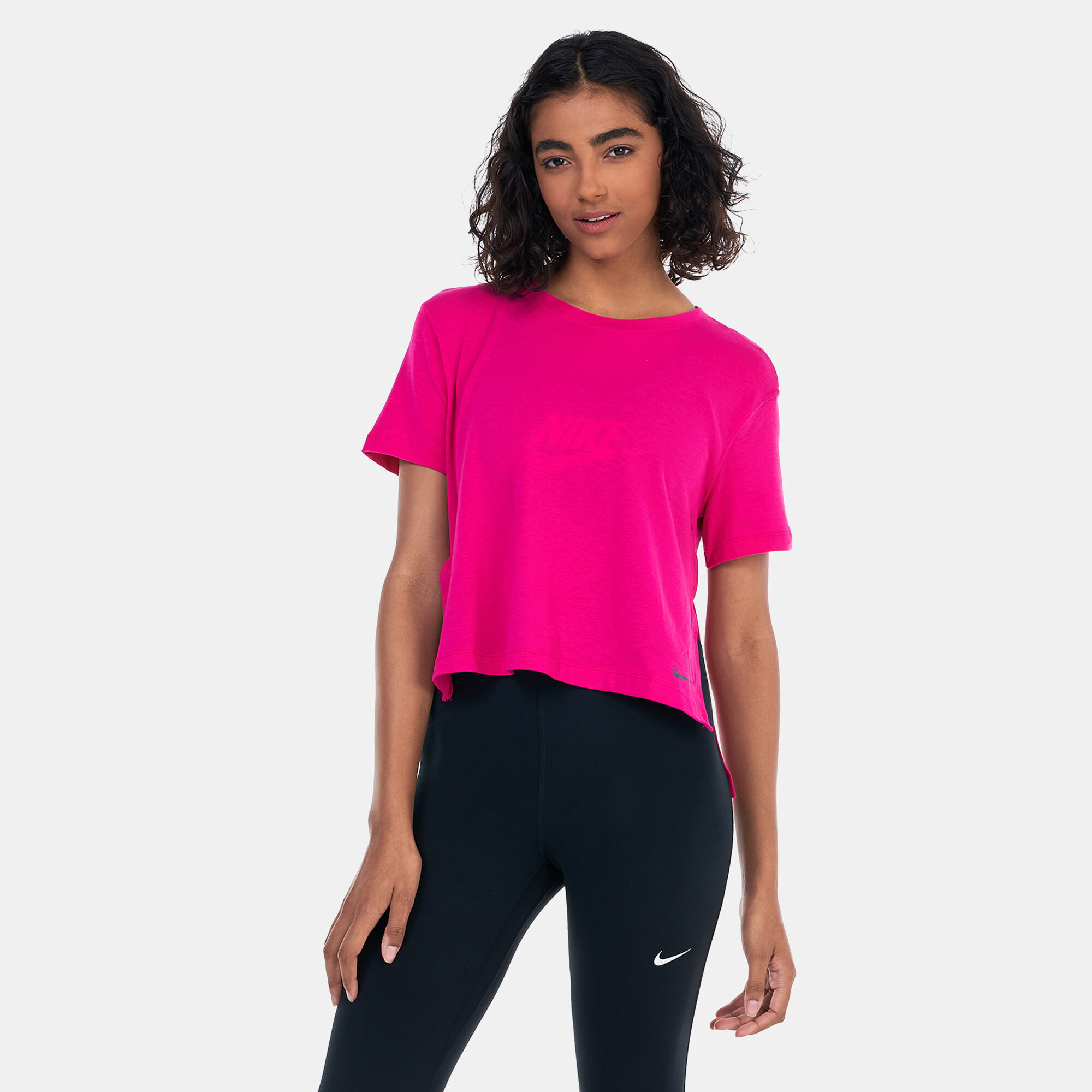 Nike yoga training top shop