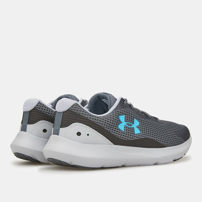 Under Armour Men's UA Surge 3 Running Shoe Grey Under Armour Men's UA Surge 3 Running Shoe Grey image number 3