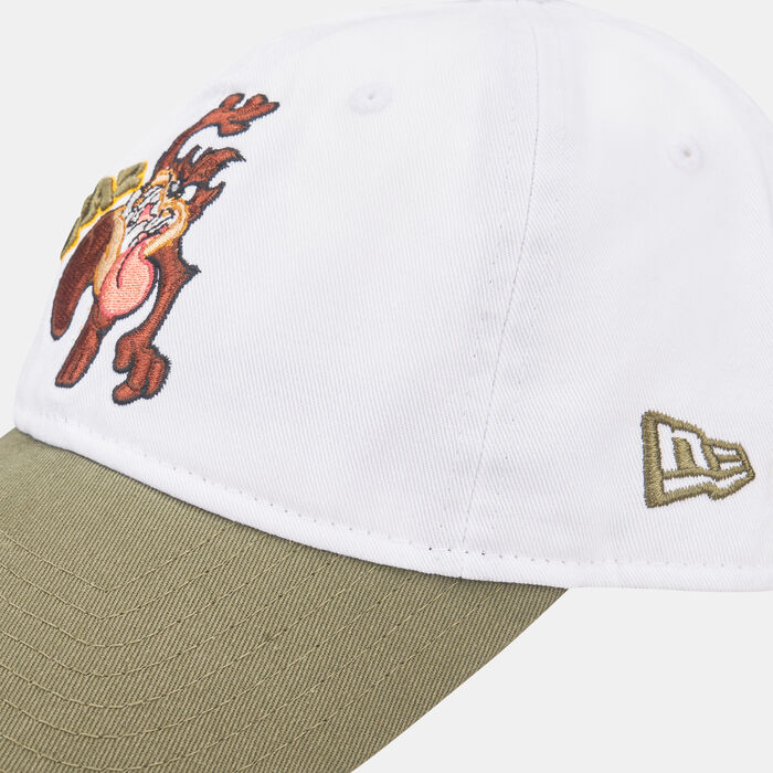 New Era Men's Warner Brothers Tazmanian Devil Washed 9TWENTY Cap White image number 2