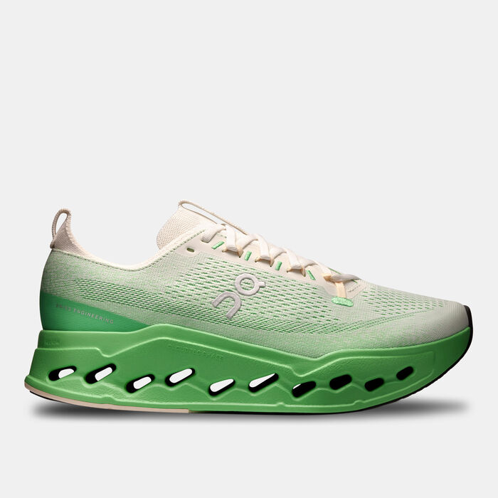 On Men's Cloudsurfer Max Running Shoes White On Men's Cloudsurfer Max Running Shoes White image number 0