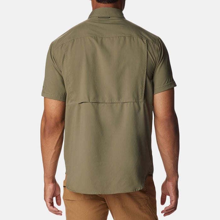 Columbia Men's Silver Ridge Utility Lite Hiking Shirt Green Columbia Men's Silver Ridge Utility Lite Hiking Shirt Green image number 1