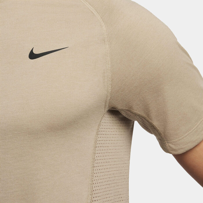 Nike Men's Dri-FIT Flex Rep Training Top Beige Nike Men's Dri-FIT Flex Rep Training Top Beige image number 3