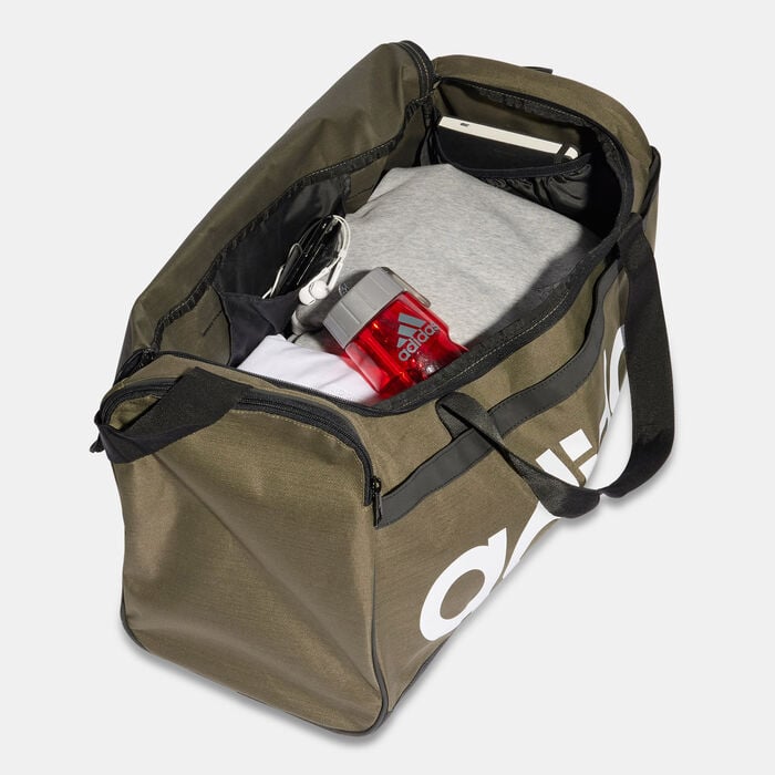 adidas Men's Essentials Linear Duffel Bag (Medium) Multi-Color adidas Men's Essentials Linear Duffel Bag (Medium) Multi-Color image number 3