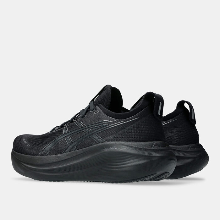 ASICS Men's GEL-NIMBUS 27 Running Shoes Black ASICS Men's GEL-NIMBUS 27 Running Shoes Black image number 2