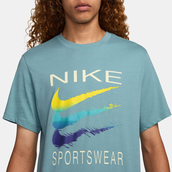 Nike Men's Sportswear T-Shirt Blue Nike Men's Sportswear T-Shirt Blue image number 2