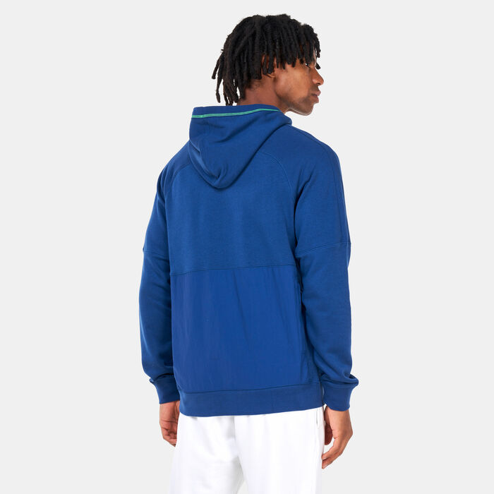 Nike Men's CBF Travel Fleece Hoodie Blue Nike Men's CBF Travel Fleece Hoodie Blue image number 1