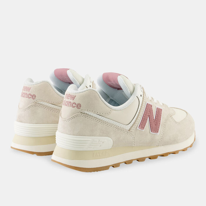 New Balance Women's 574 Shoes Beige New Balance Women's 574 Shoes Beige image number 2