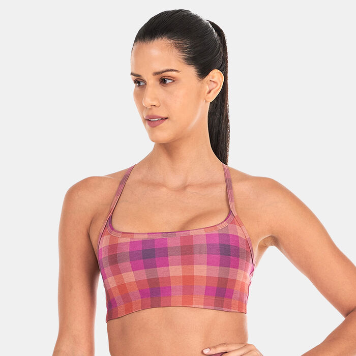 BEYOND YOGA Women's SoftMark Slim Racerback Sports Bra Multi-Color BEYOND YOGA Women's SoftMark Slim Racerback Sports Bra Multi-Color image number 0