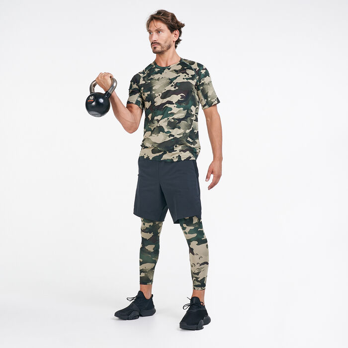 Nike Men's Pro Camo Tights Multi-Color Nike Men's Pro Camo Tights Multi-Color image number 2